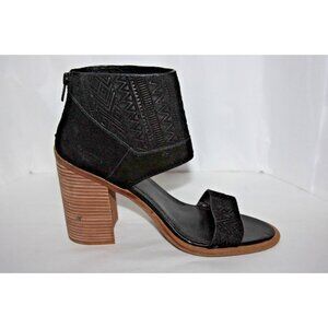 Kelsi Dagger Black Heeled Sandals